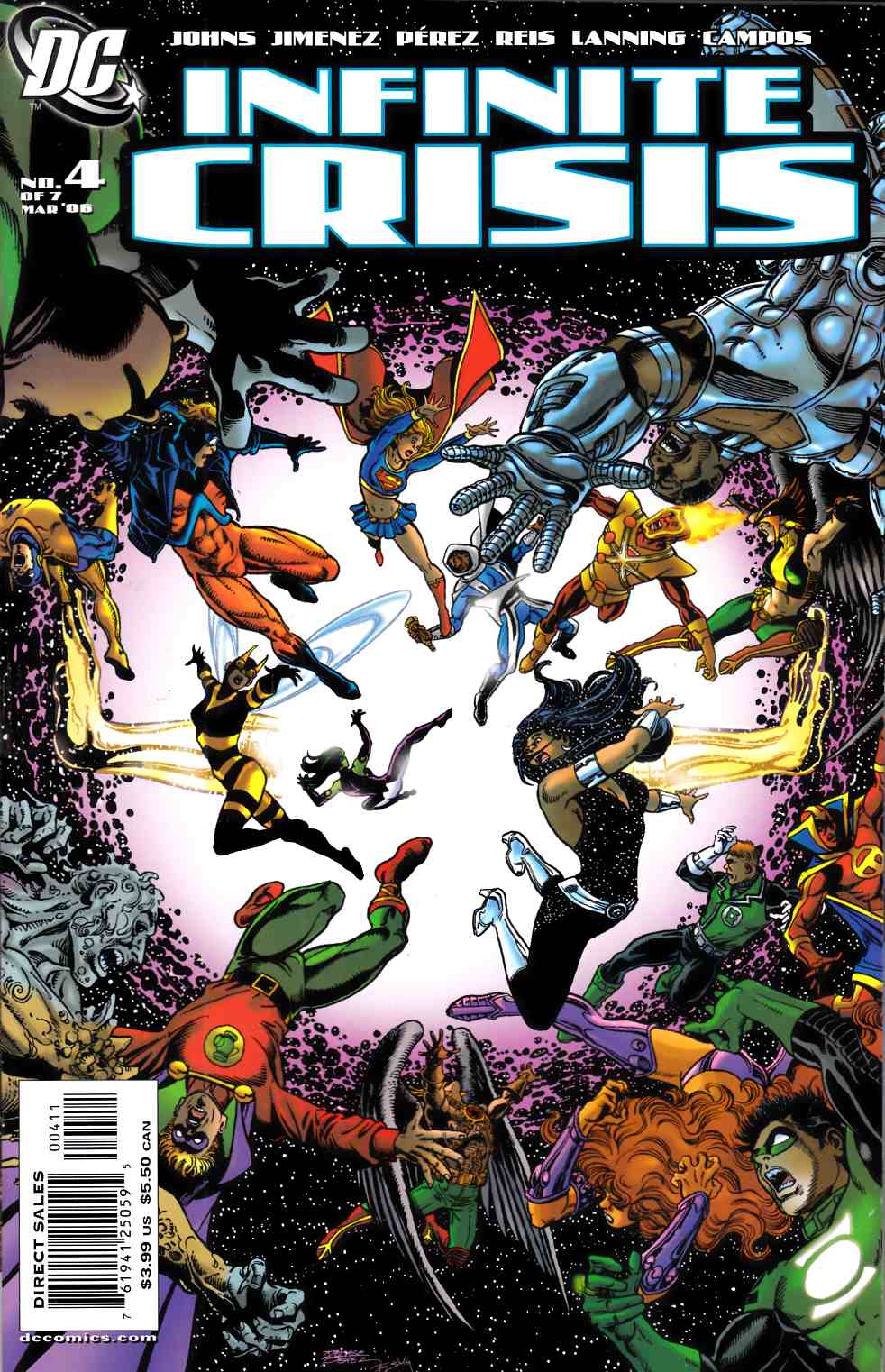 Infinite Crisis #4 Cover B Near Mint (9.4) [DC Comic] THUMBNAIL