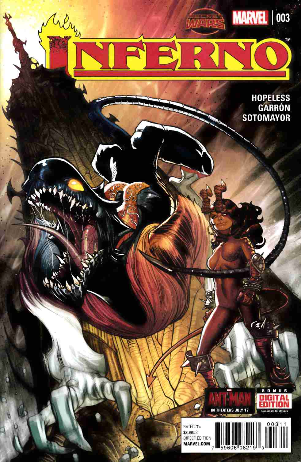 Inferno #3 [Marvel Comic] LARGE