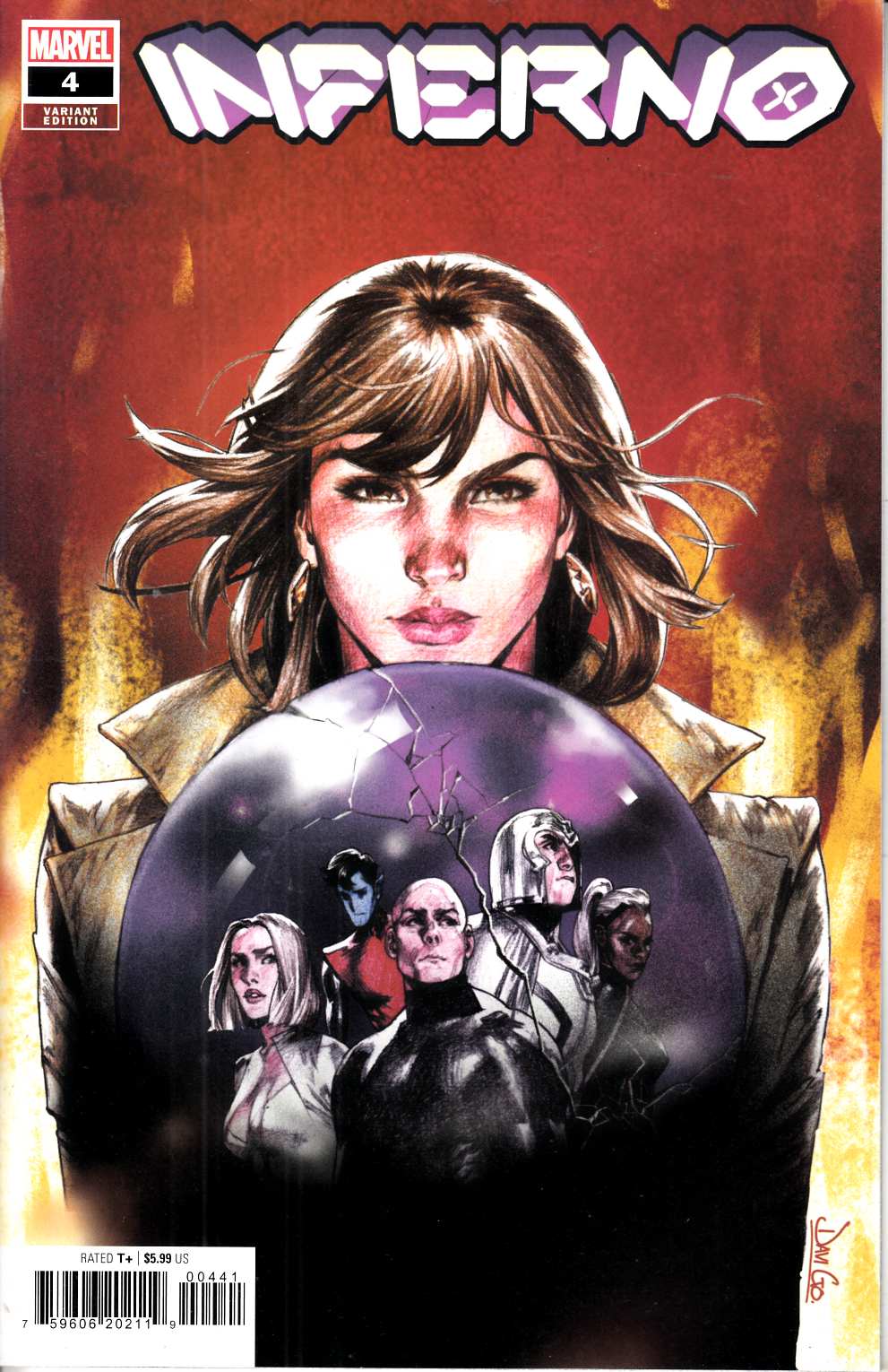 Inferno #4 Go Variant Cover Near Mint (9.4) [Marvel Comic] THUMBNAIL