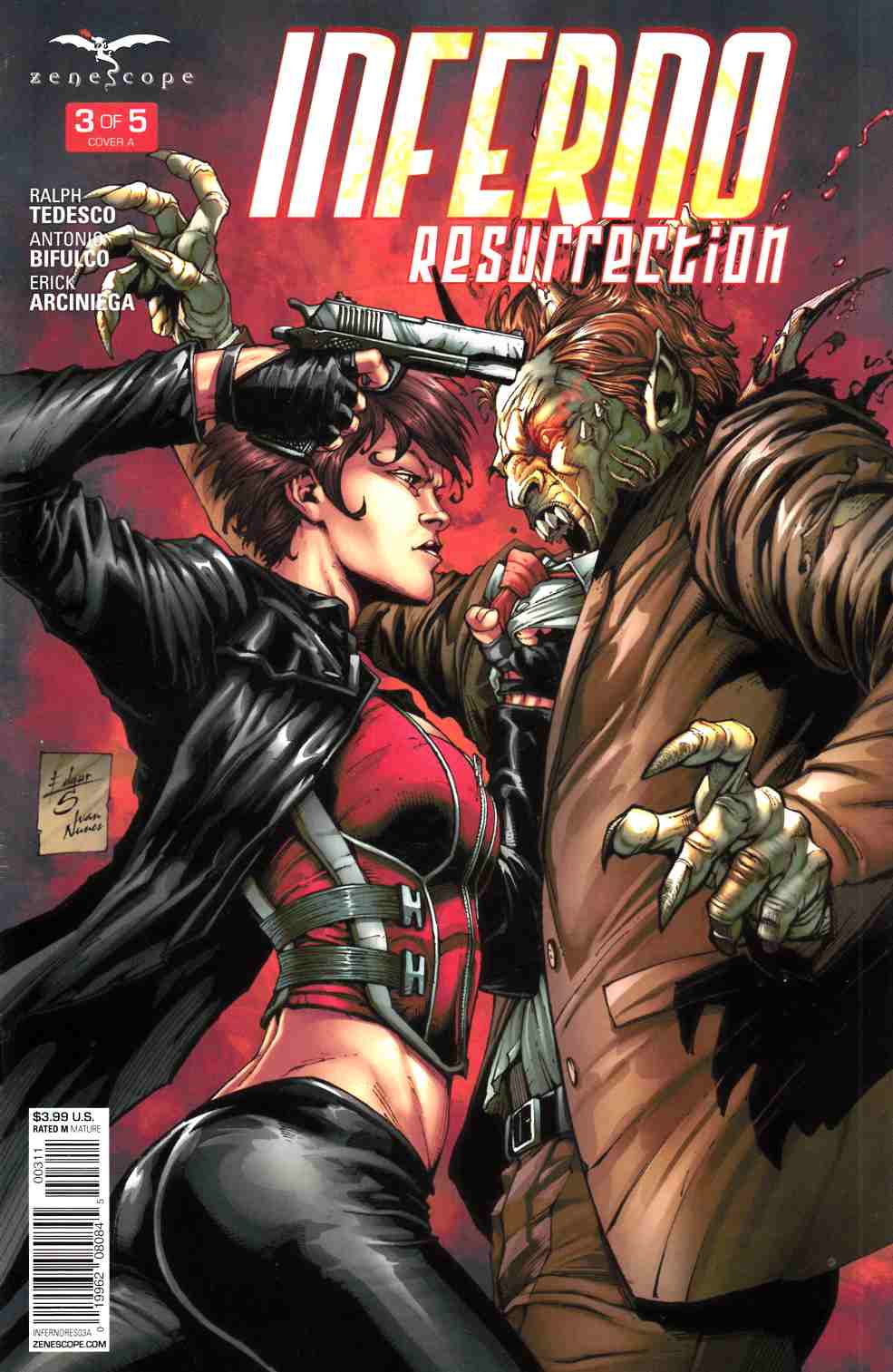 GFT Inferno Resurrection #3 Cover A [Zenescope Comic] THUMBNAIL