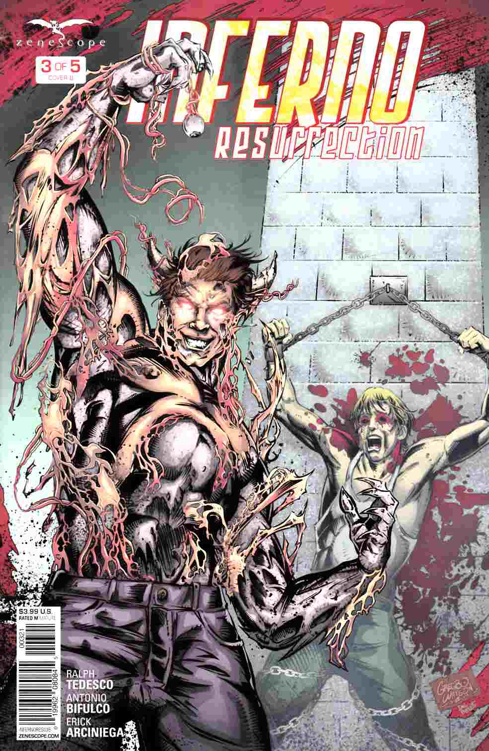 GFT Inferno Resurrection #3 Cover B [Zenescope Comic] THUMBNAIL