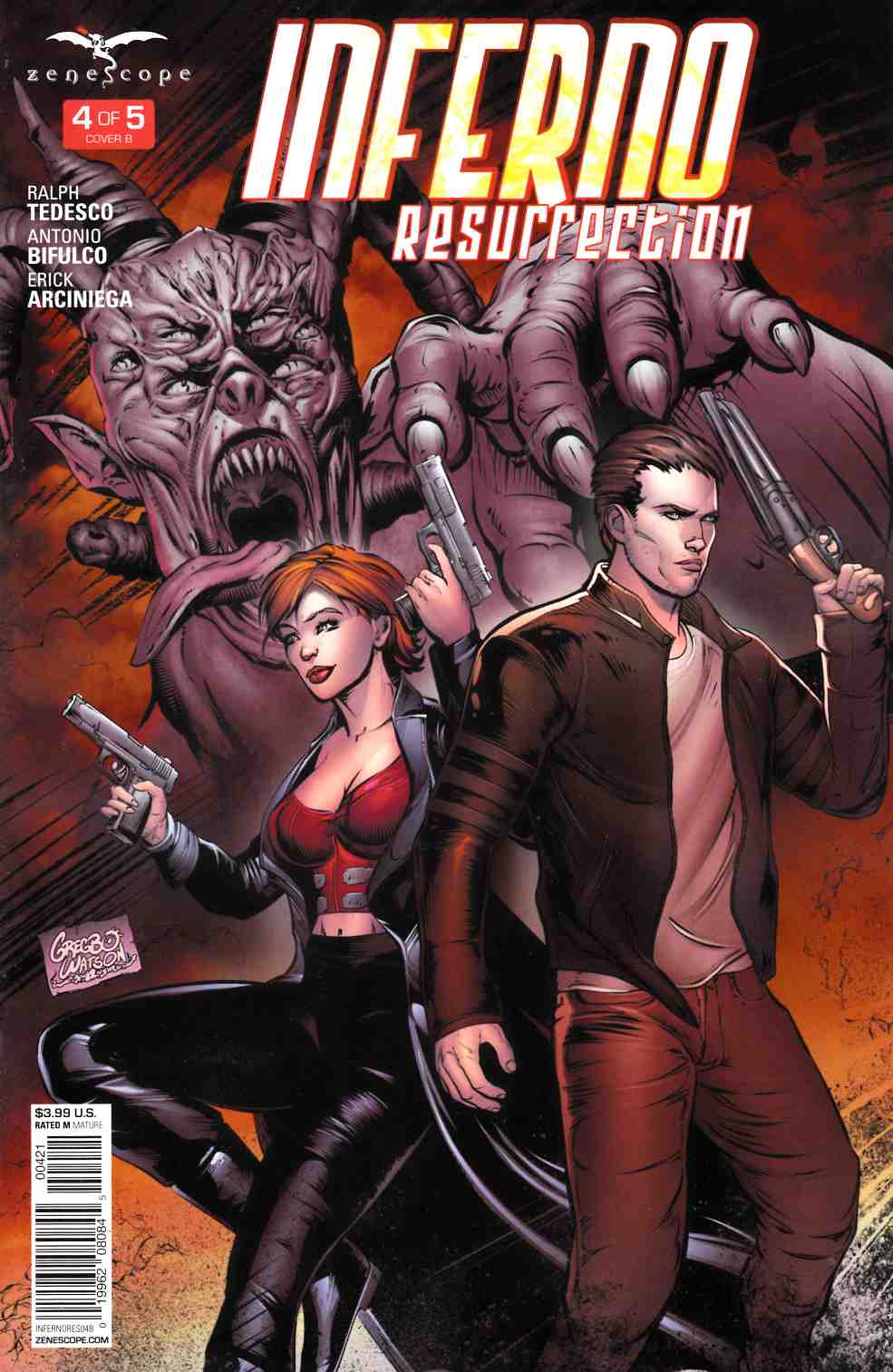 GFT Inferno Resurrection #4 Cover B [Zenescope Comic] THUMBNAIL