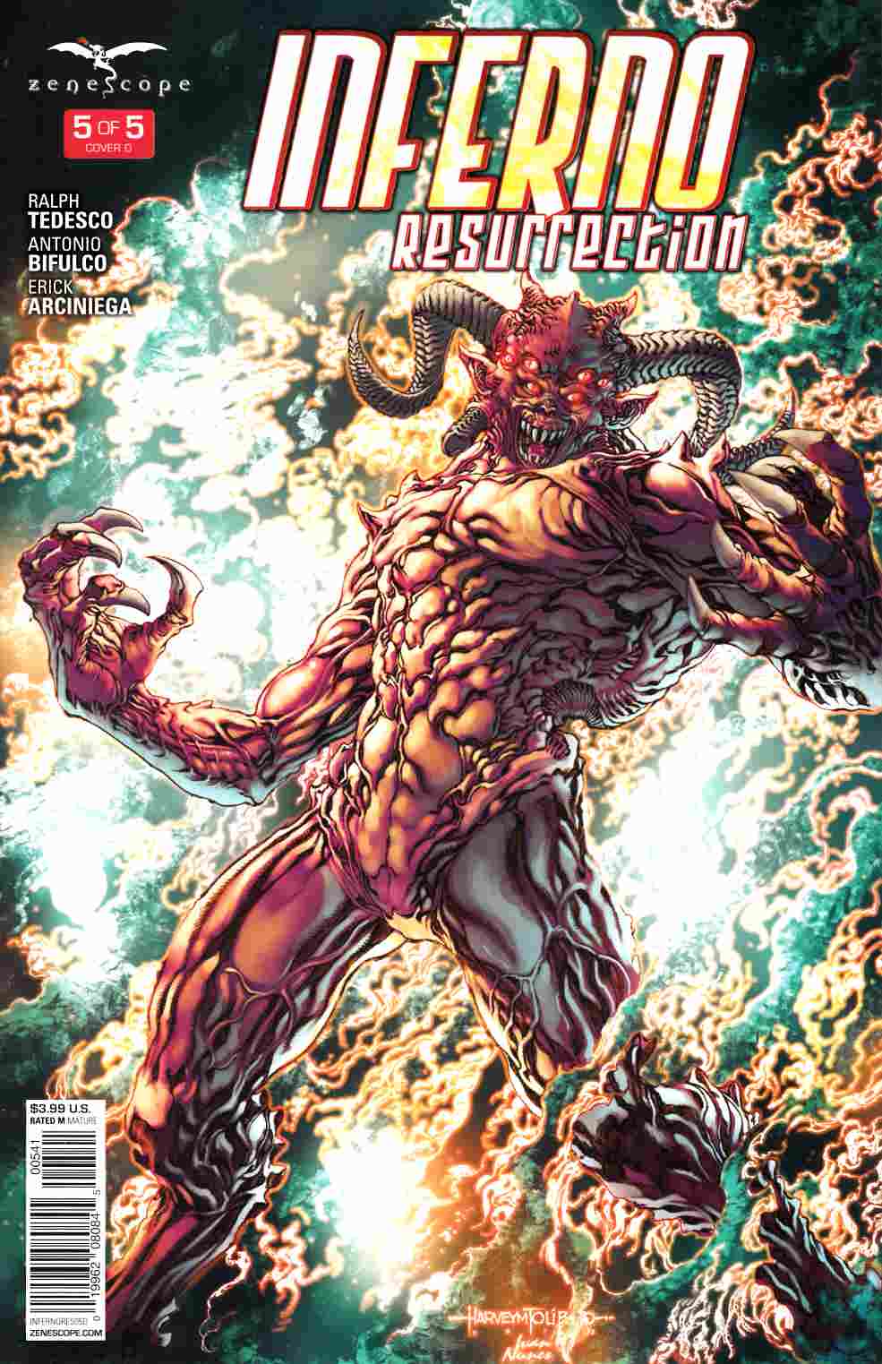 GFT Inferno Resurrection #5 Cover D [Zenescope Comic] THUMBNAIL