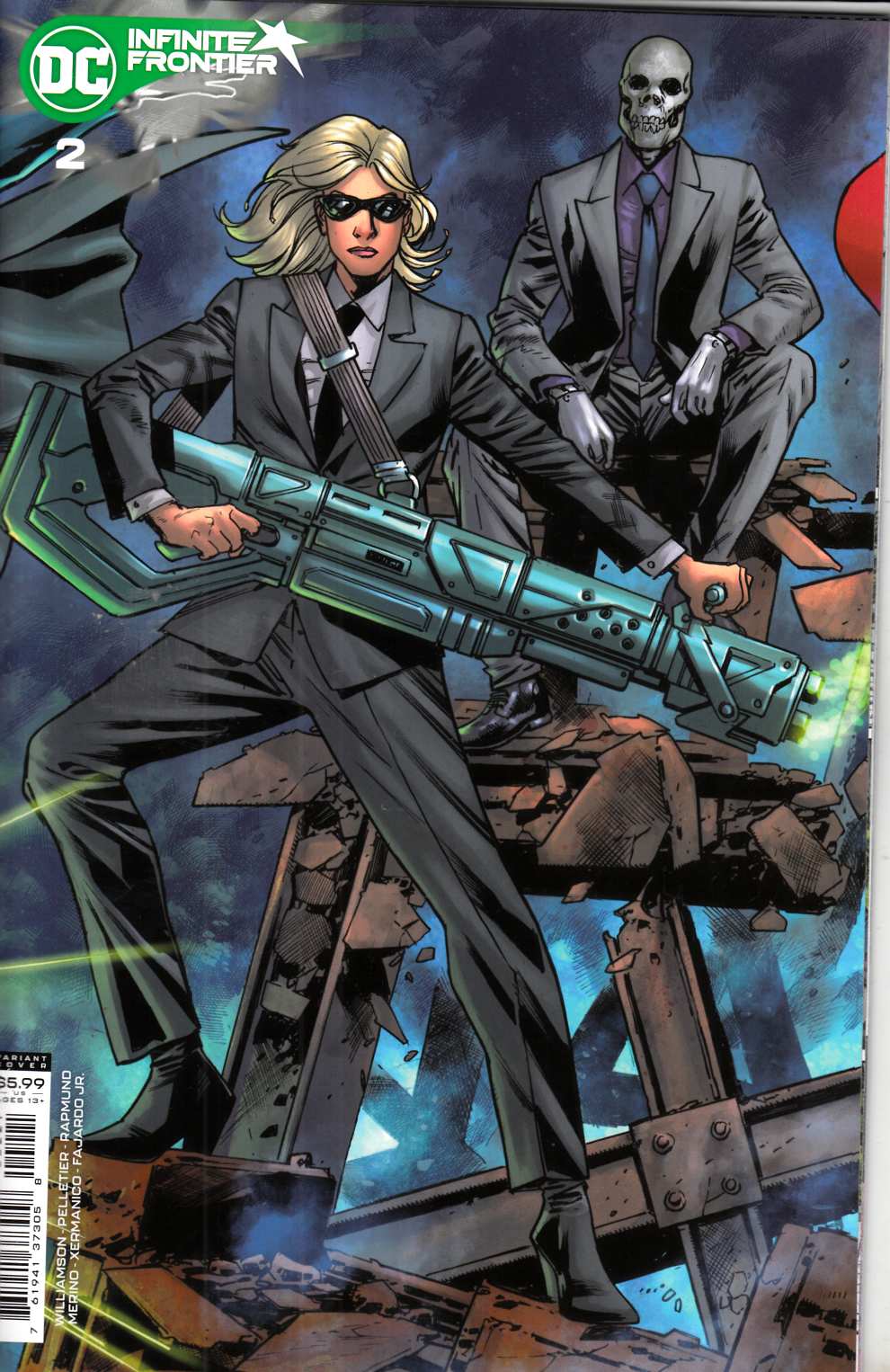 Infinite Frontier #2 Hitch Variant Cover Near Mint (9.4) [DC Comic] LARGE