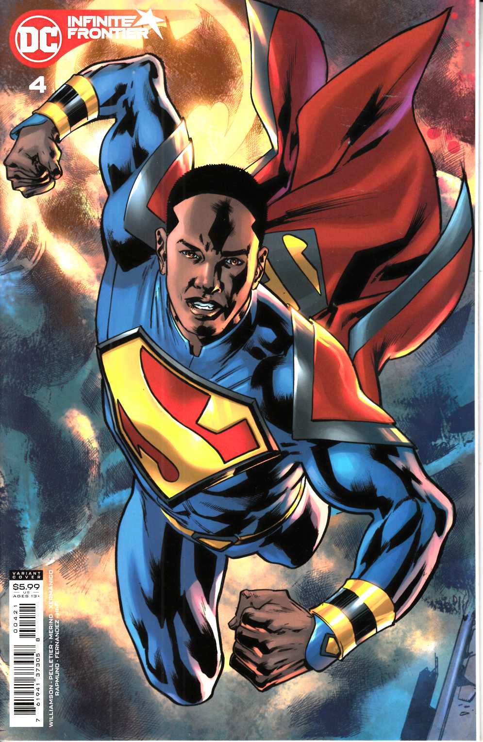 Infinite Frontier #4 Hitch Variant Cover Near Mint (9.4) [DC Comic] LARGE