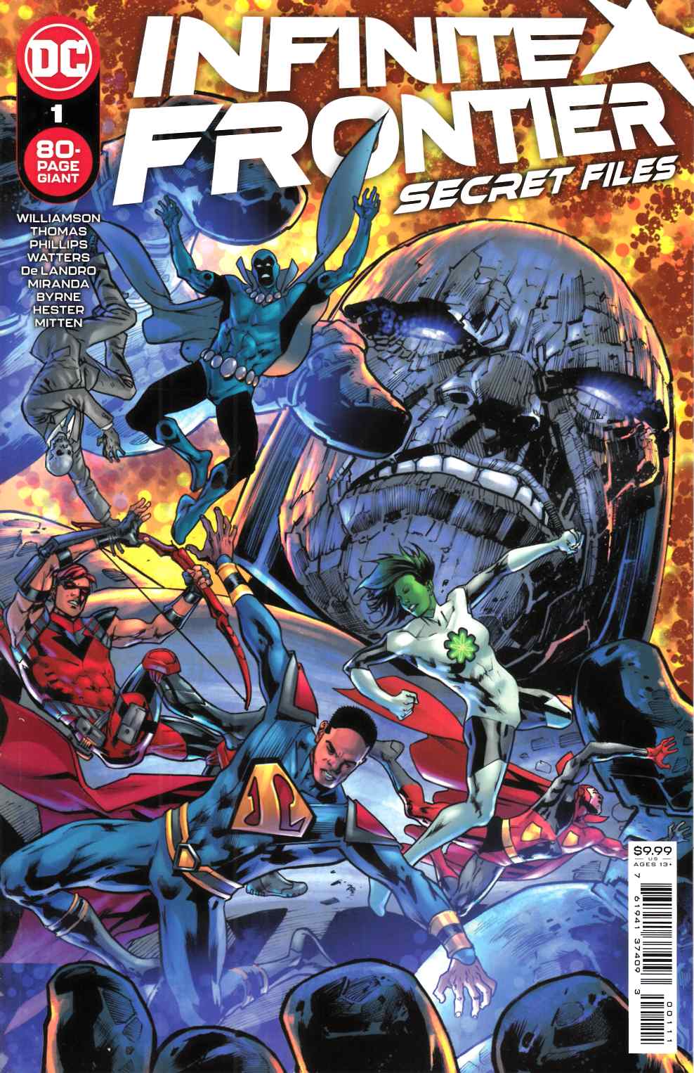 Infinite Frontier Secret Files #1 Near Mint (9.4) [DC Comic] LARGE