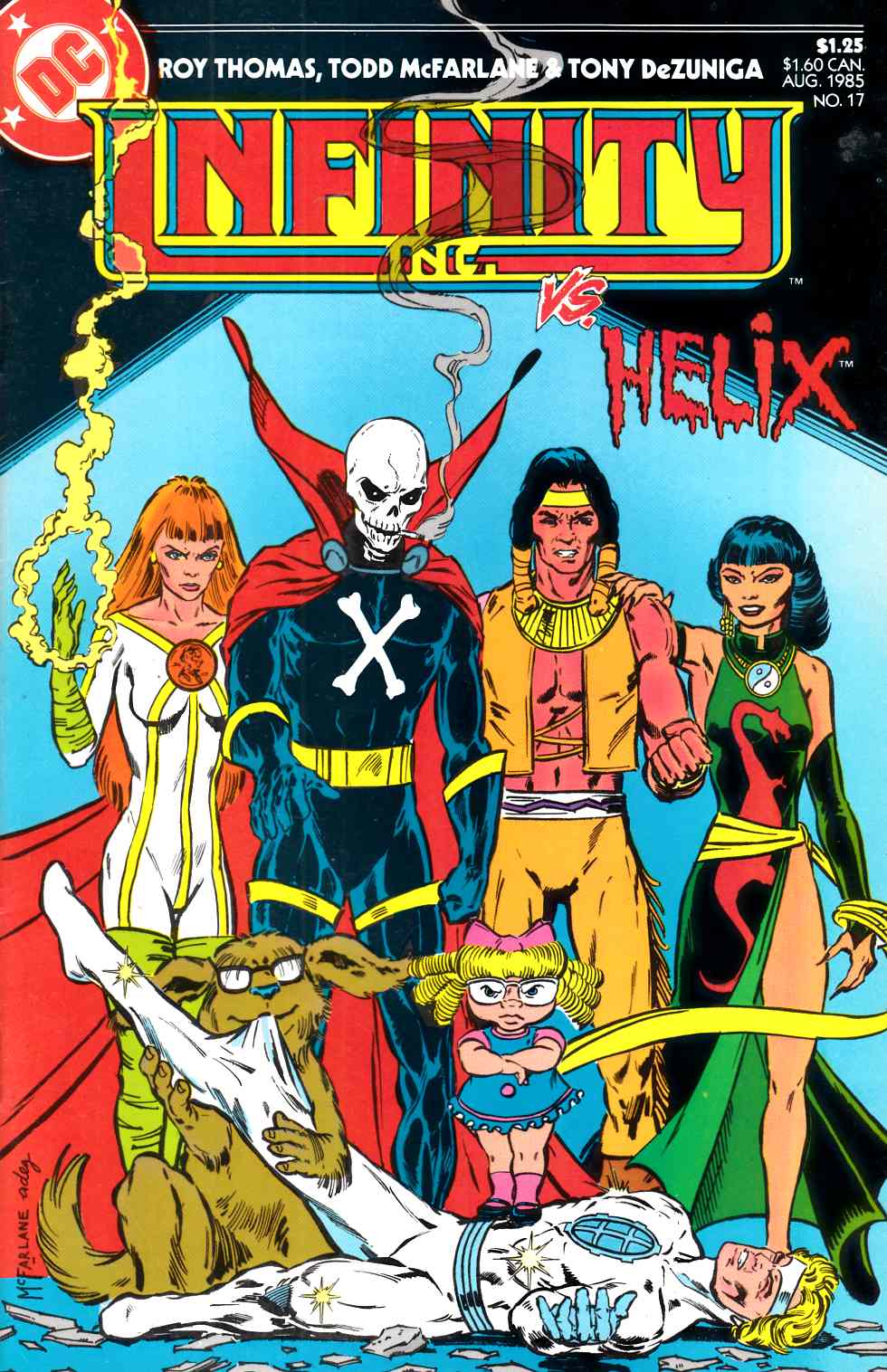 Infinity Inc. #17 Very Fine (8.0) [DC Comic] THUMBNAIL
