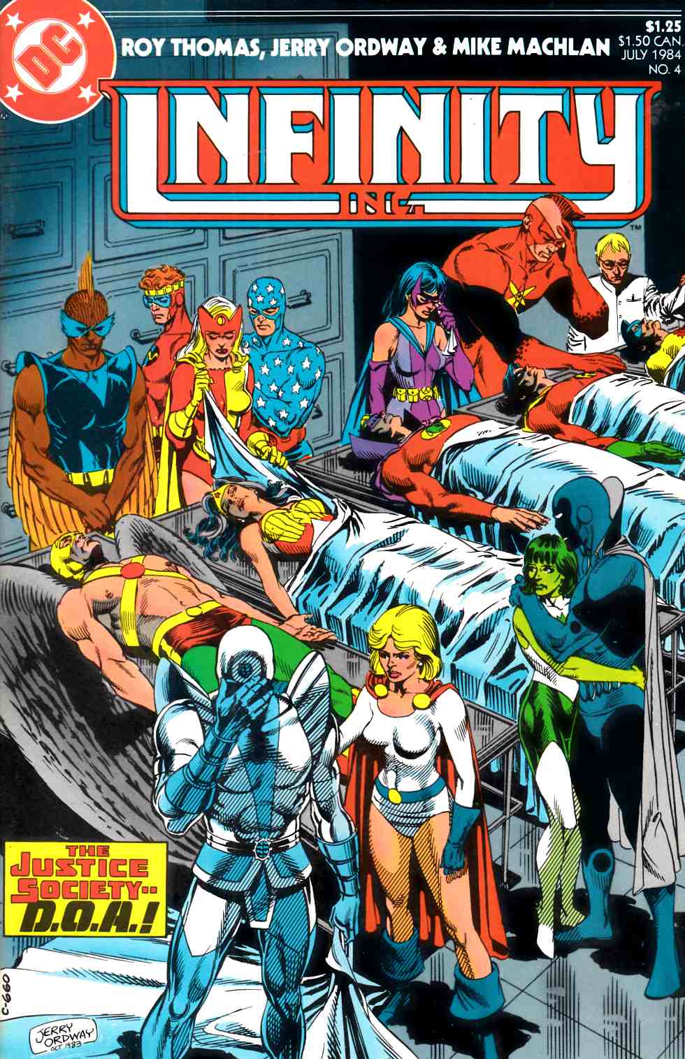 Infinity Inc. #4 Near Mint (9.4) [DC Comic] THUMBNAIL