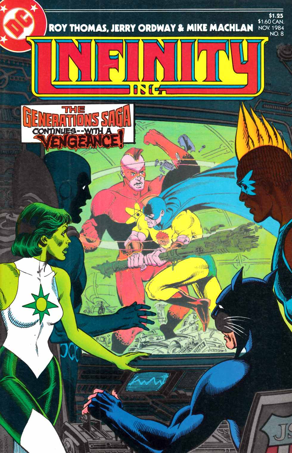 Infinity Inc. #8 Near Mint (9.4) [DC Comic] THUMBNAIL