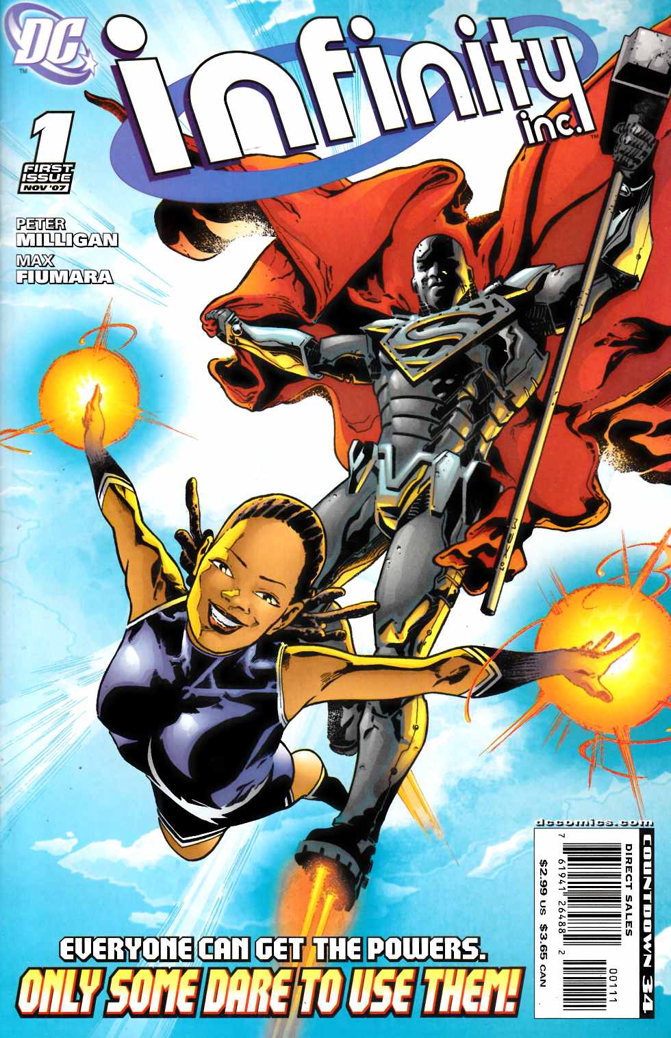 Infinity Inc. #1 Near Mint (9.4) [DC Comic] THUMBNAIL