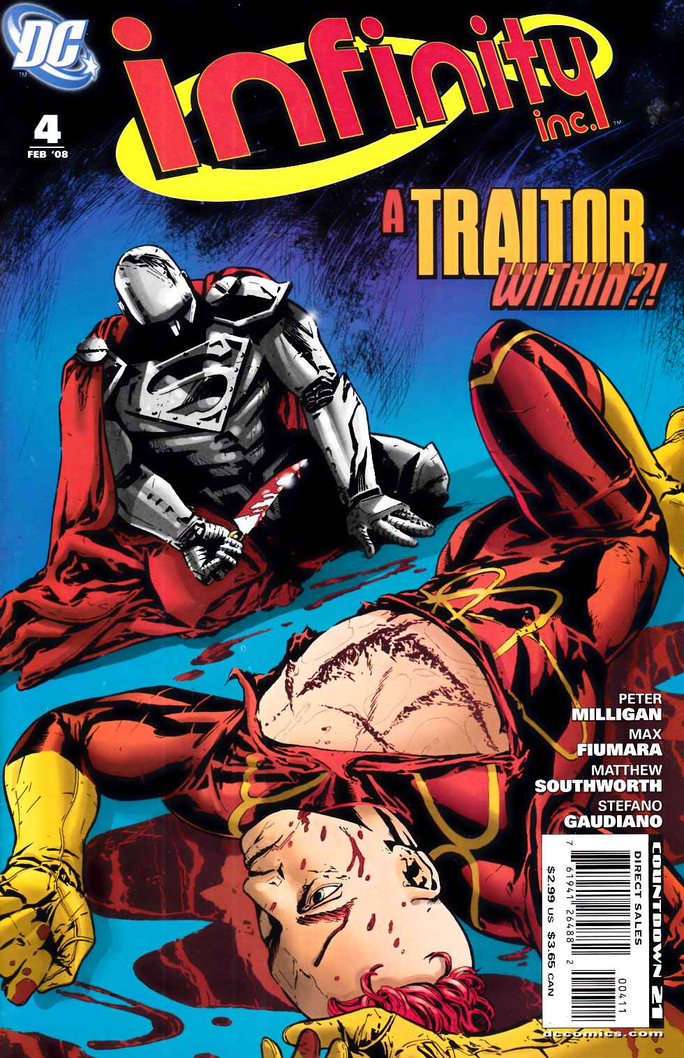 Infinity Inc. #4 Very Fine (8.0) [DC Comic] THUMBNAIL