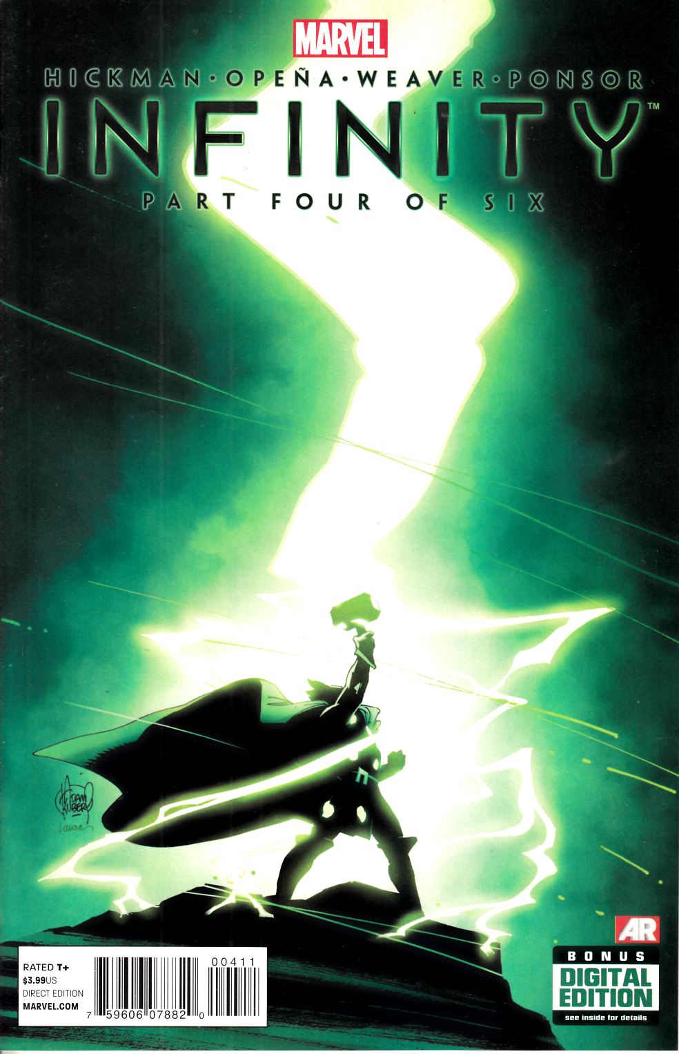 Infinity #4 Near Mint (9.4) [Marvel Comic] THUMBNAIL