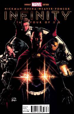 Infinity #4 Hero Stegman Variant Cover [Comic] LARGE