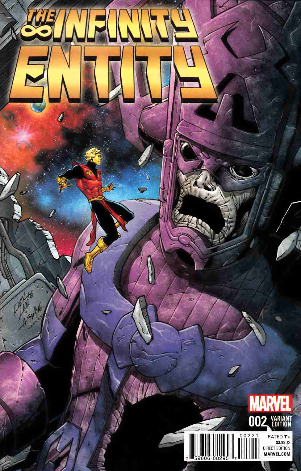 Infinity Entity #2 Lim Variant Cover [Marvel Comic] THUMBNAIL