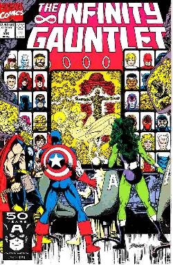 Infinity Gauntlet #2 Near Mint (9.4) [Marvel Comic] LARGE