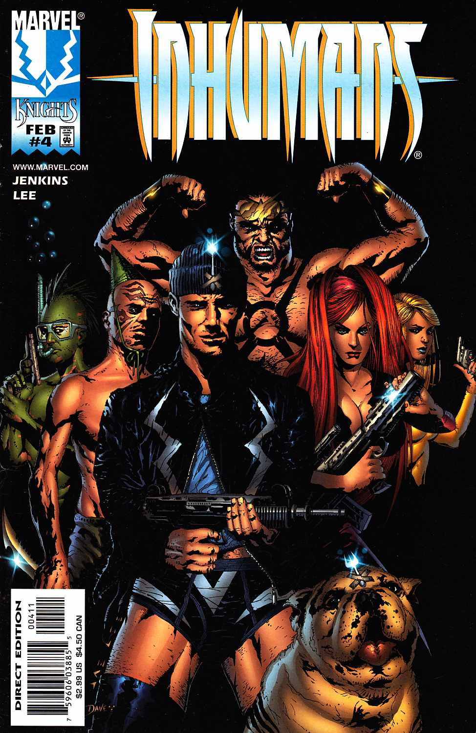 Inhumans #4 Near Mint Minus (9.2) [Marvel Comic] THUMBNAIL