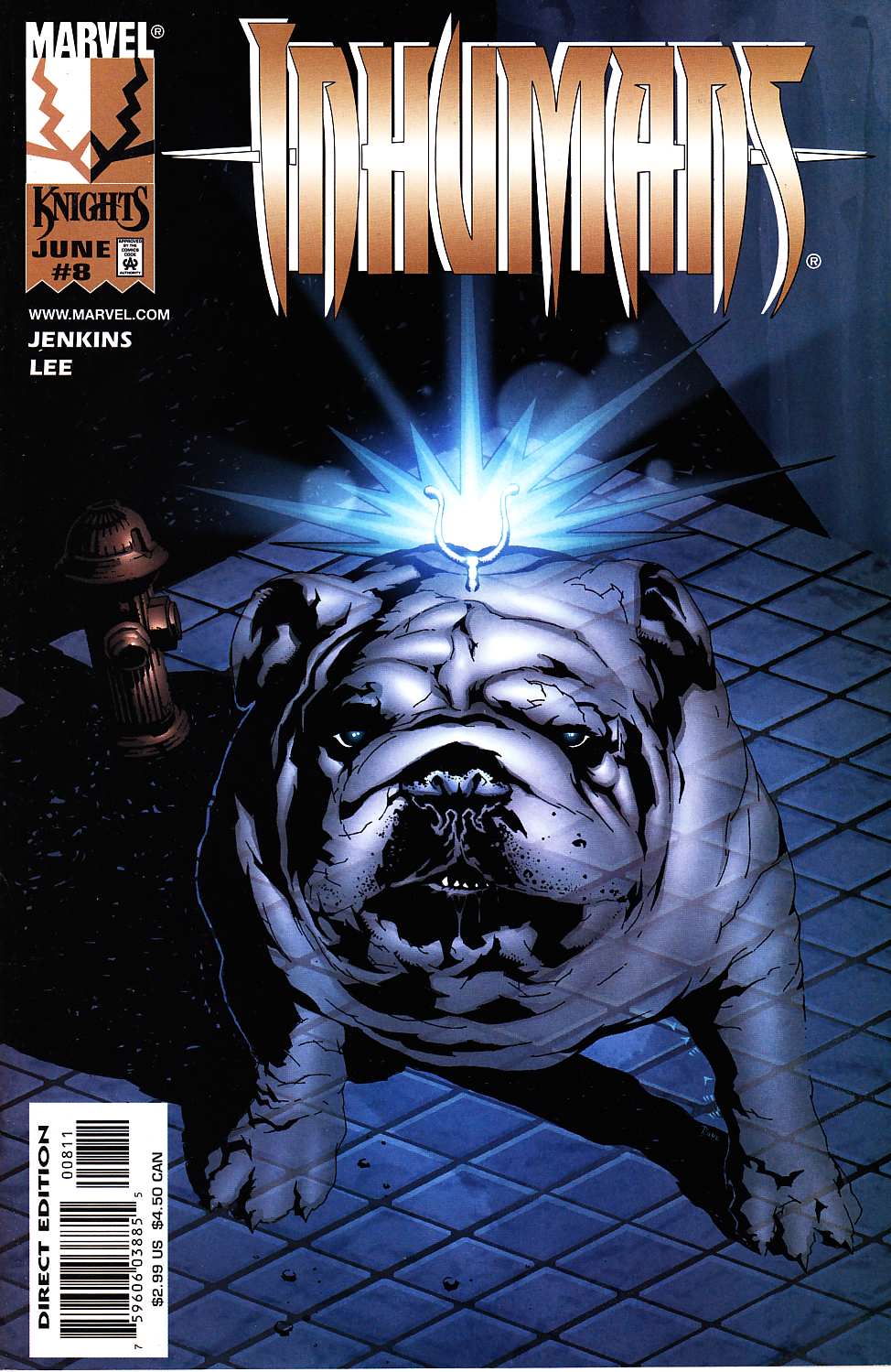 Inhumans #8 Near Mint (9.4) [Marvel Comic] THUMBNAIL