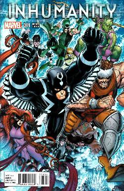 Inhumanity #1 Bradshaw Variant Cover [Comic] LARGE
