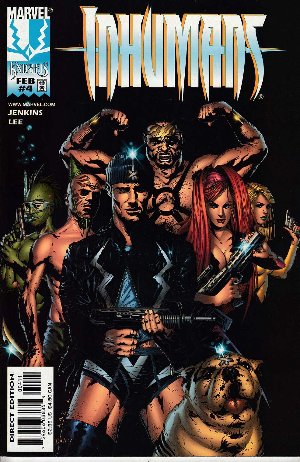 Inhumans #4 Near Mint (9.4) [Marvel Comic] THUMBNAIL