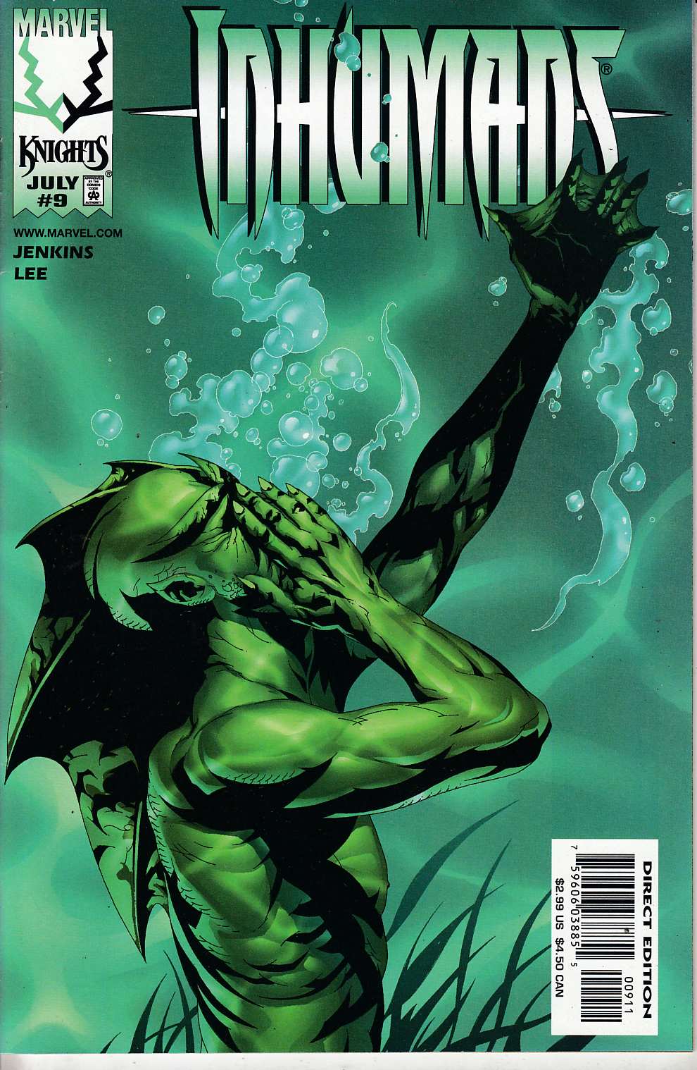Inhumans #9 Very Fine (8.0) [Marvel Comic] THUMBNAIL