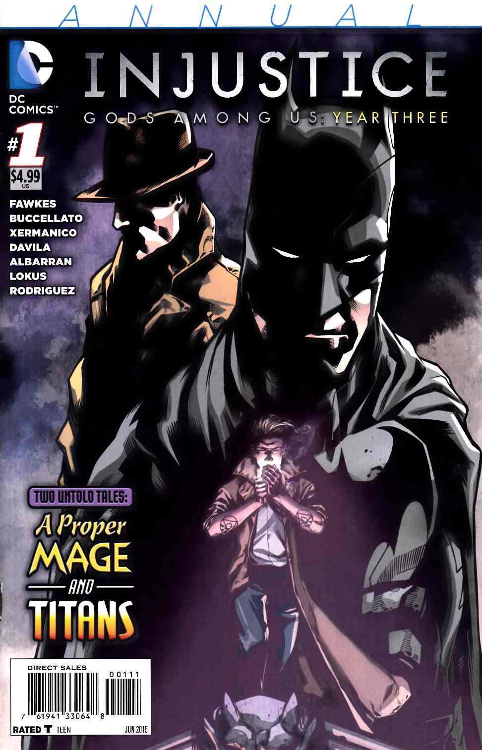Injustice Gods Among Us Year Three Annual #1 [DC Comic] LARGE
