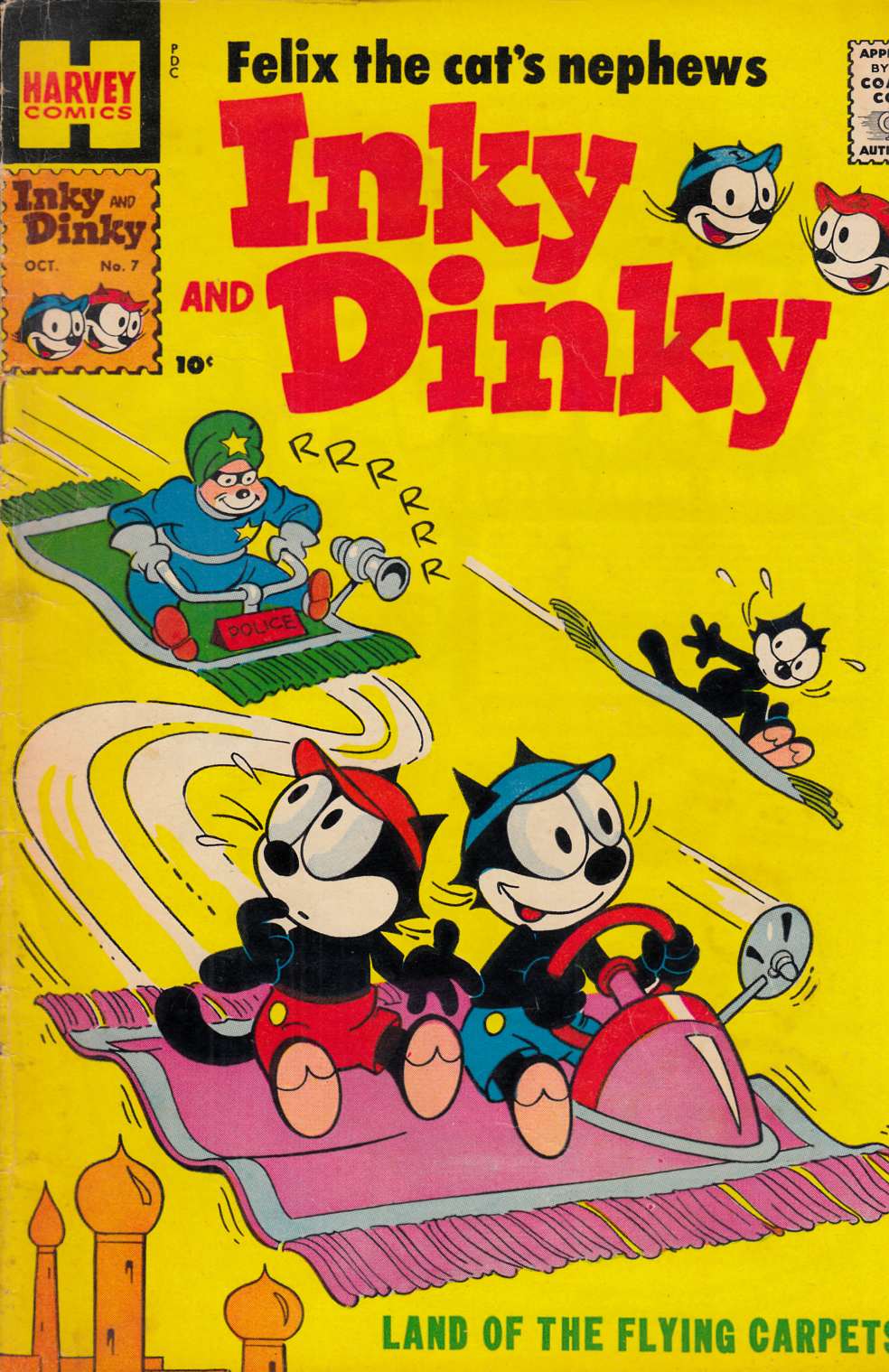 Felix's Nephews Inky and Dinky #7 Very Good (4.0) [Harvey Comic] THUMBNAIL