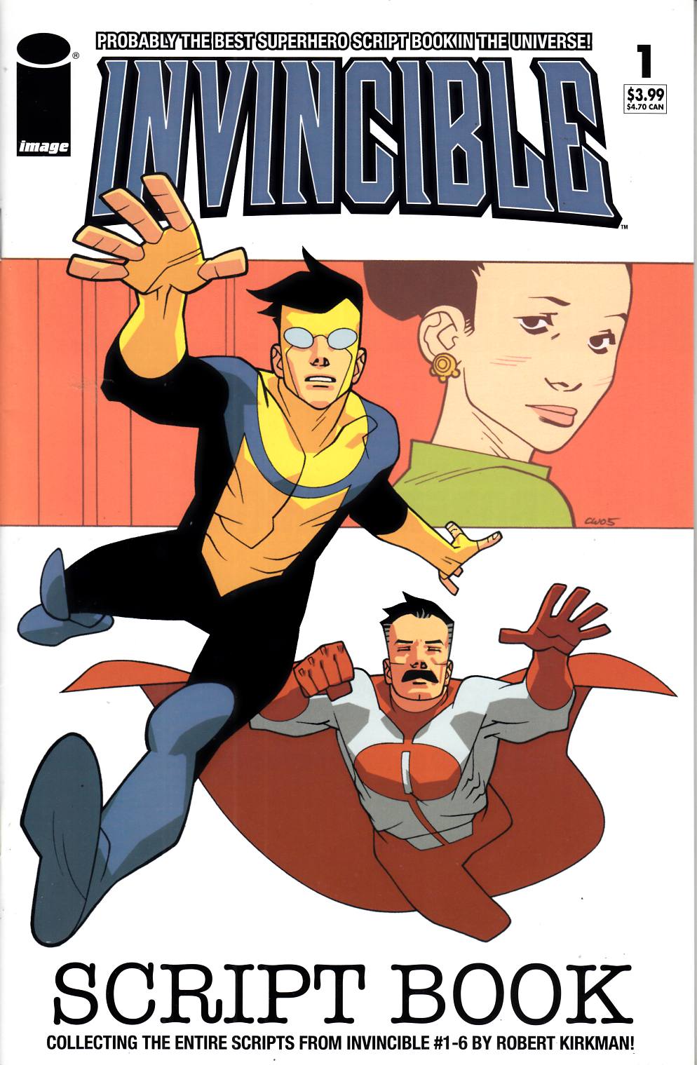 Invincible Script Book #1 Very Fine (8.0) [Image Comic] LARGE