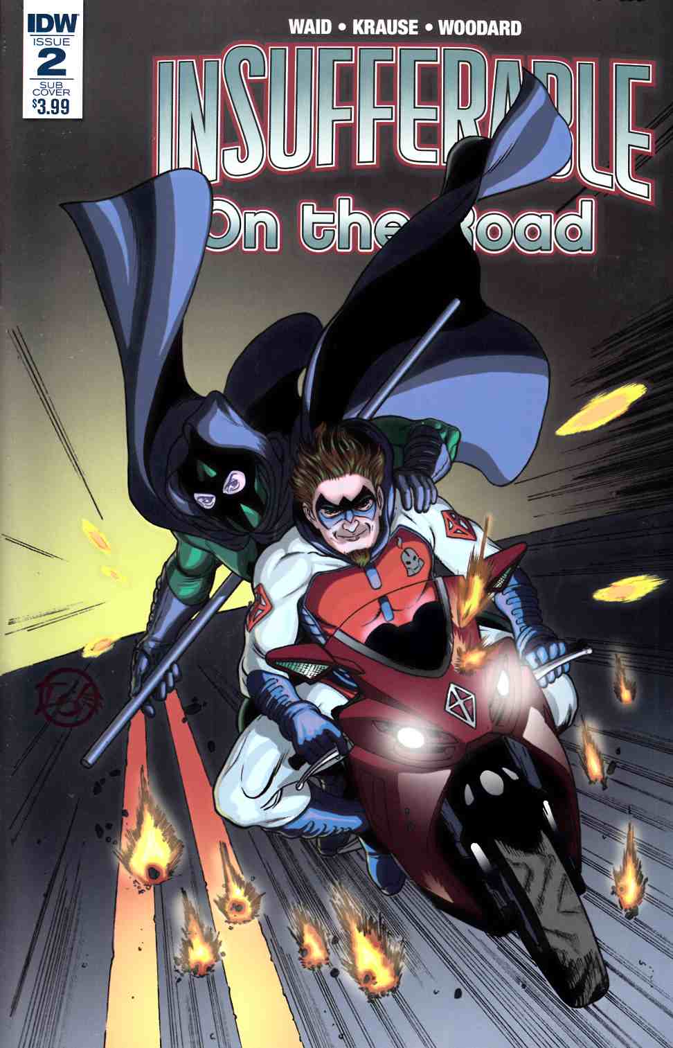 Insufferable on the Road #2 Subscription Cover [IDW Comic] LARGE