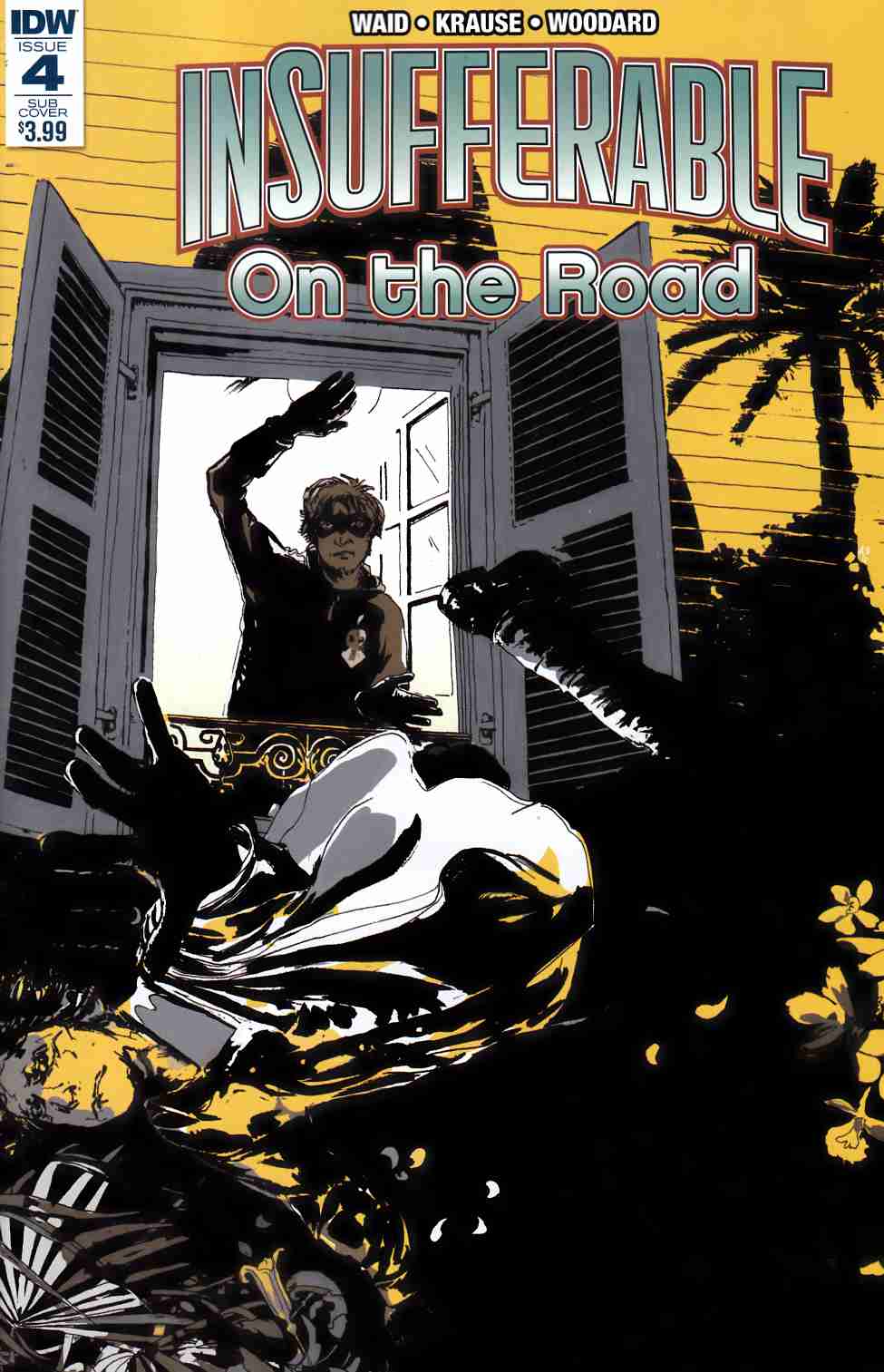 Insufferable On the Road #4 Subscription Cover [IDW Comic] THUMBNAIL