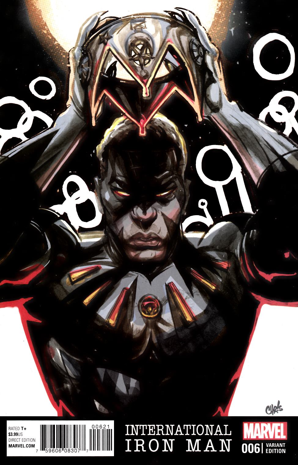 International Iron Man #6 Visions Black Panther Variant Cover [Marvel Comic] LARGE