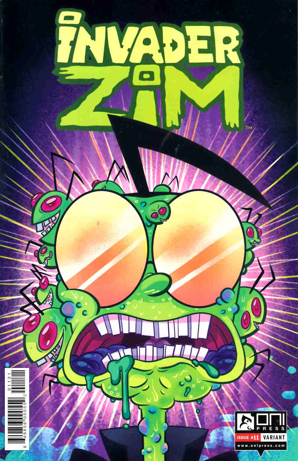 Invader Zim #11 Mady G Variant Cover [Oni Press Comic] THUMBNAIL