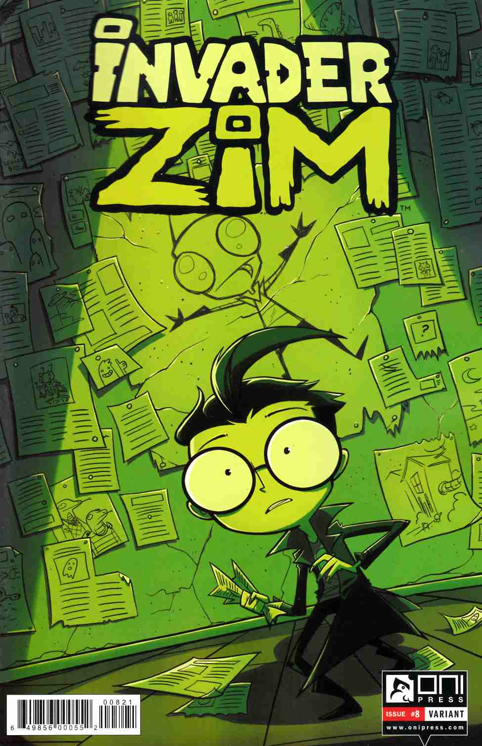 Invader Zim #8 Lawton Variant Cover [Oni Press Comic] THUMBNAIL