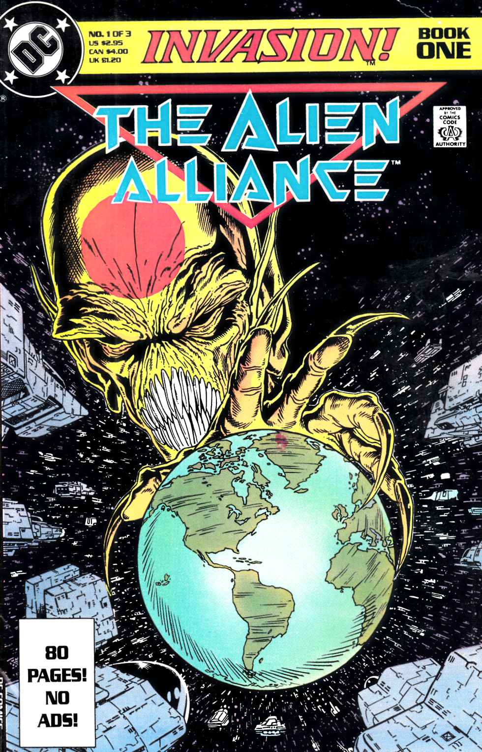 Invasion #1 Very Good (4.0) [DC Comic] LARGE