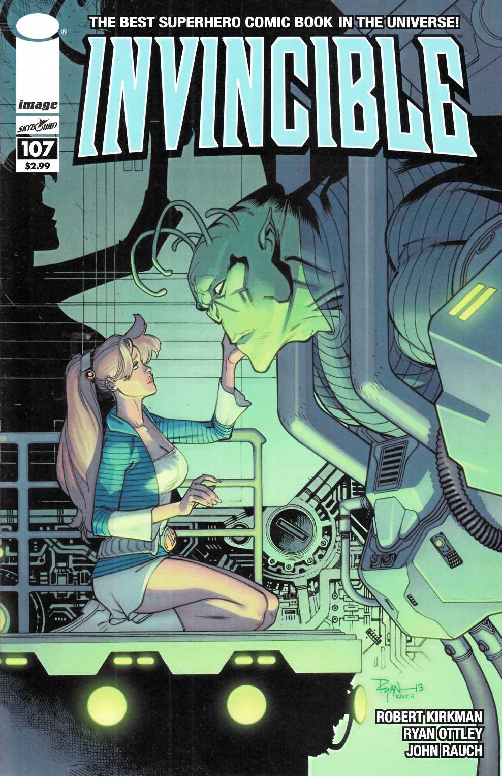 Invincible #107 Near Mint (9.4) [Image Comic] LARGE