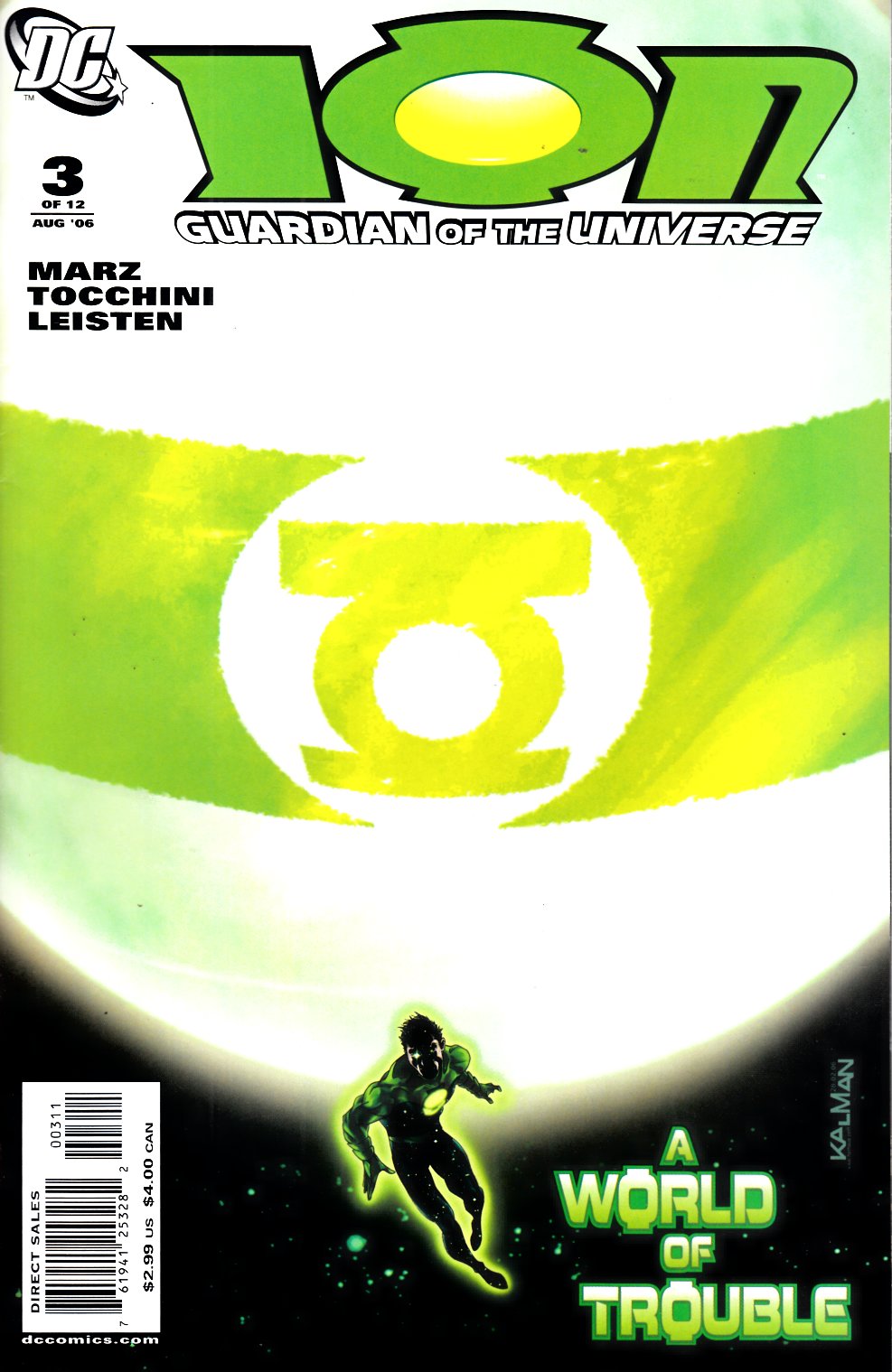 Ion #3 Very Fine (8.0) [DC Comic] LARGE