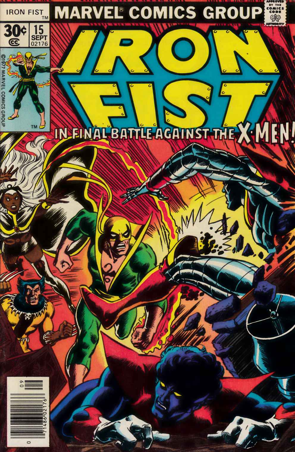 Iron Fist #15 Very Fine Plus (8.5) [Marvel Comic] LARGE