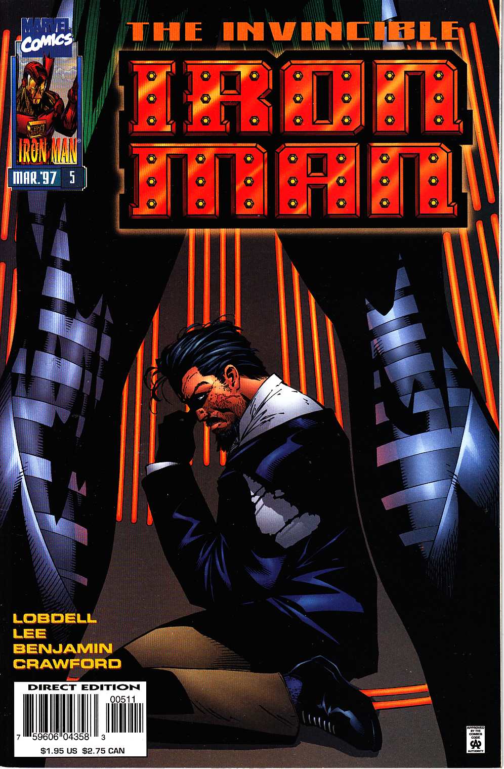 Iron Man #5 [Marvel Comic] LARGE