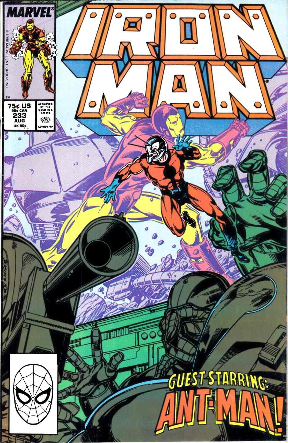 Iron Man #233 Very Fine (8.0) [Marvel Comic] THUMBNAIL