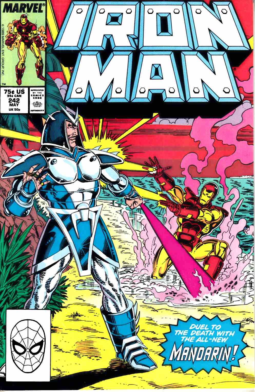 Iron Man #242 Near Mint Minus (9.2) [Marvel Comic] THUMBNAIL