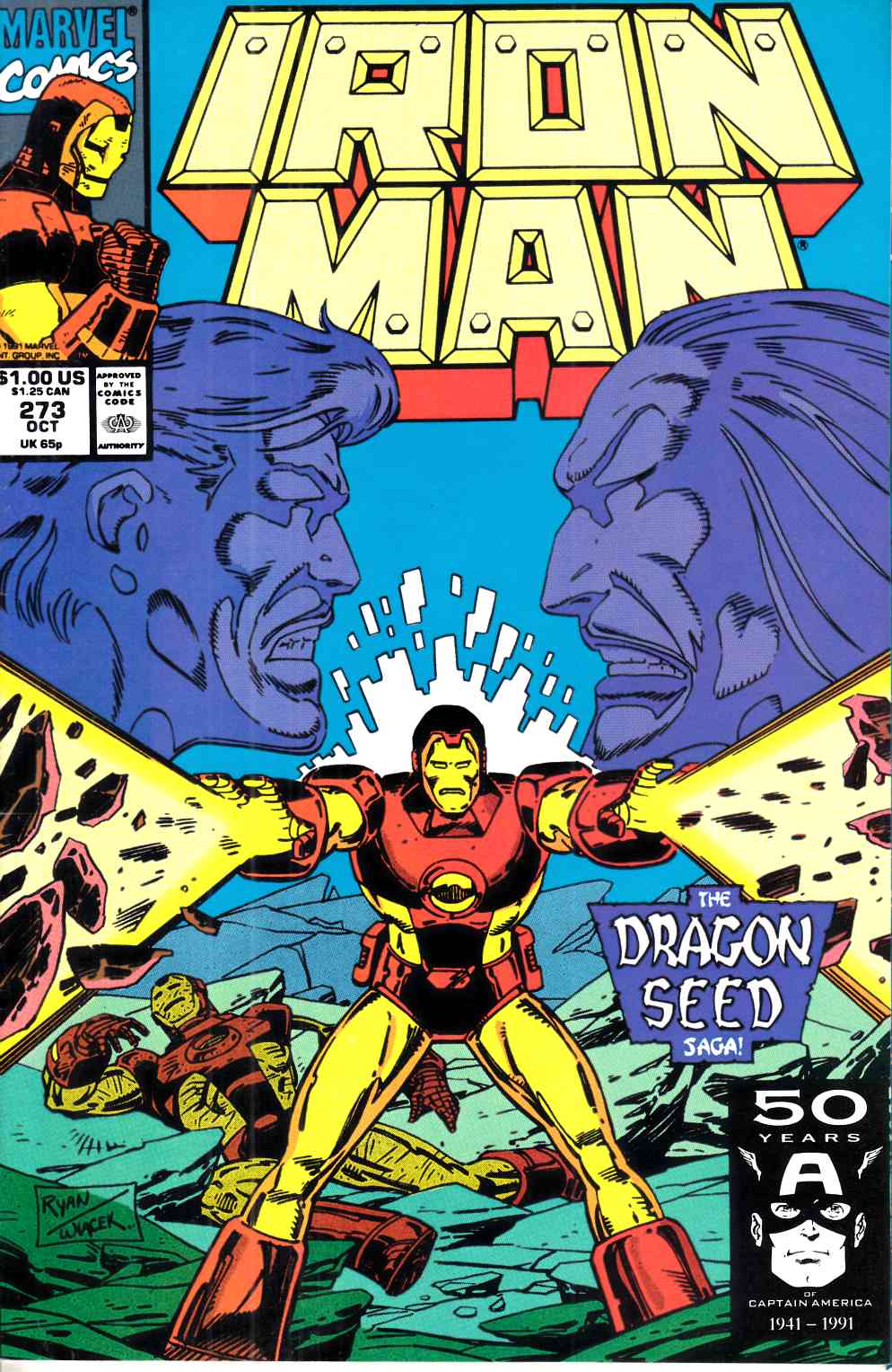 Iron Man #273 Fine (6.0) [Marvel Comic] LARGE