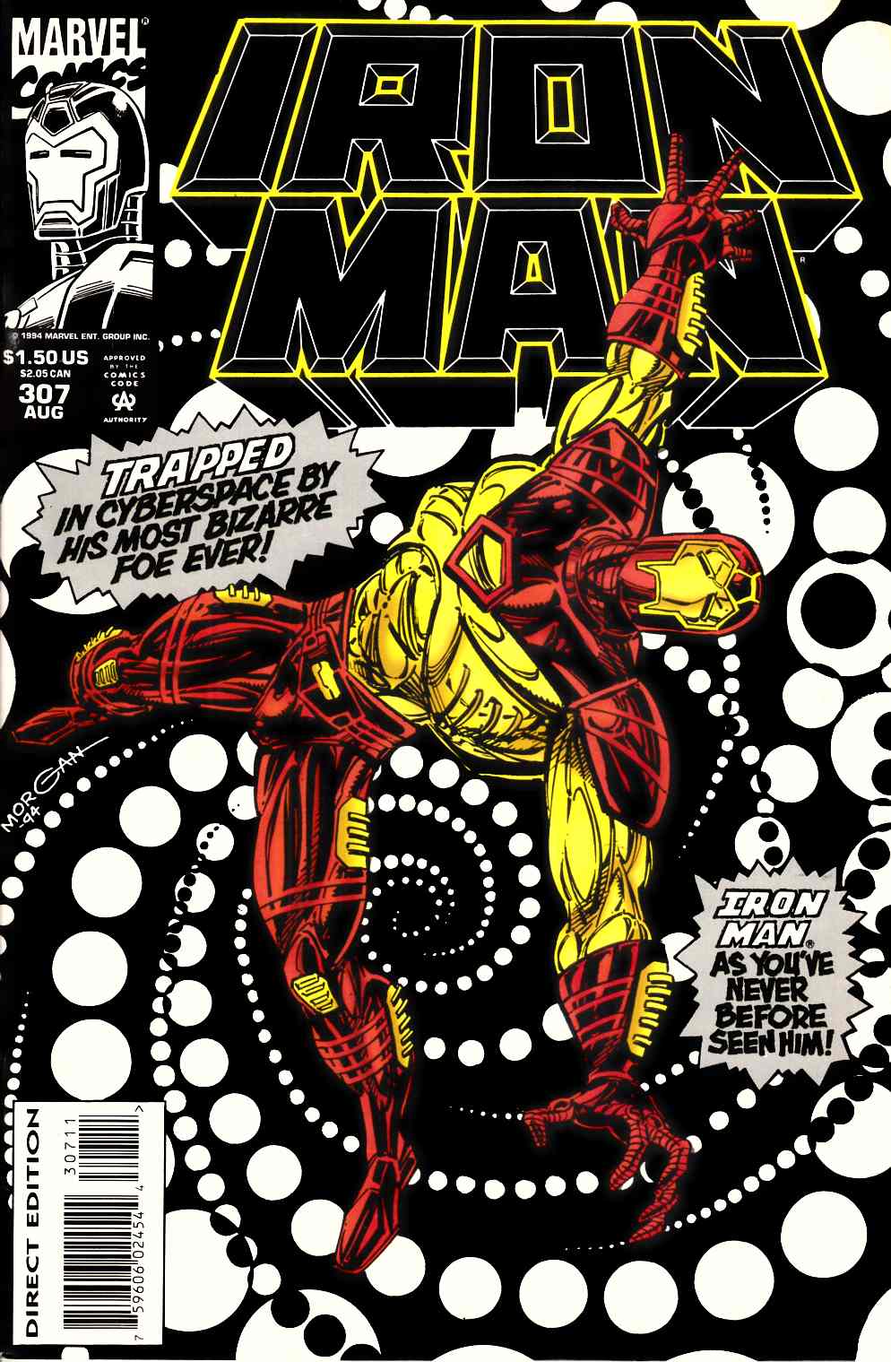 Iron Man #307 Very Fine (8.0) [Marvel Comic] THUMBNAIL
