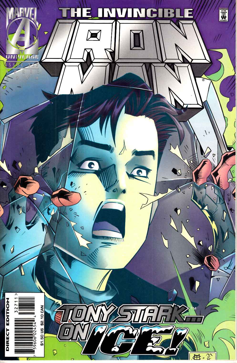 Iron Man #327 Very Fine (8.0) [Marvel Comic] THUMBNAIL