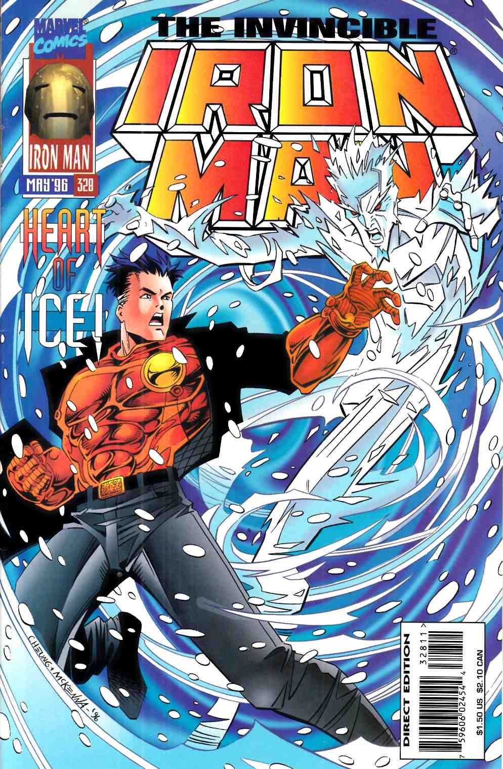 Iron Man #328 Very Fine (8.0) [Marvel Comic] THUMBNAIL