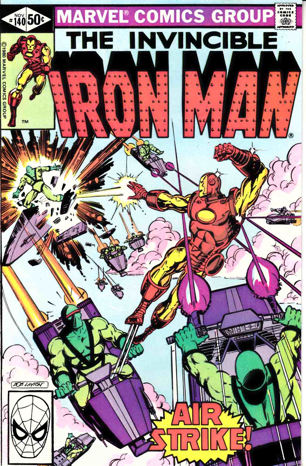 Iron Man #140 Very Fine (8.0) [Marvel Comic] THUMBNAIL