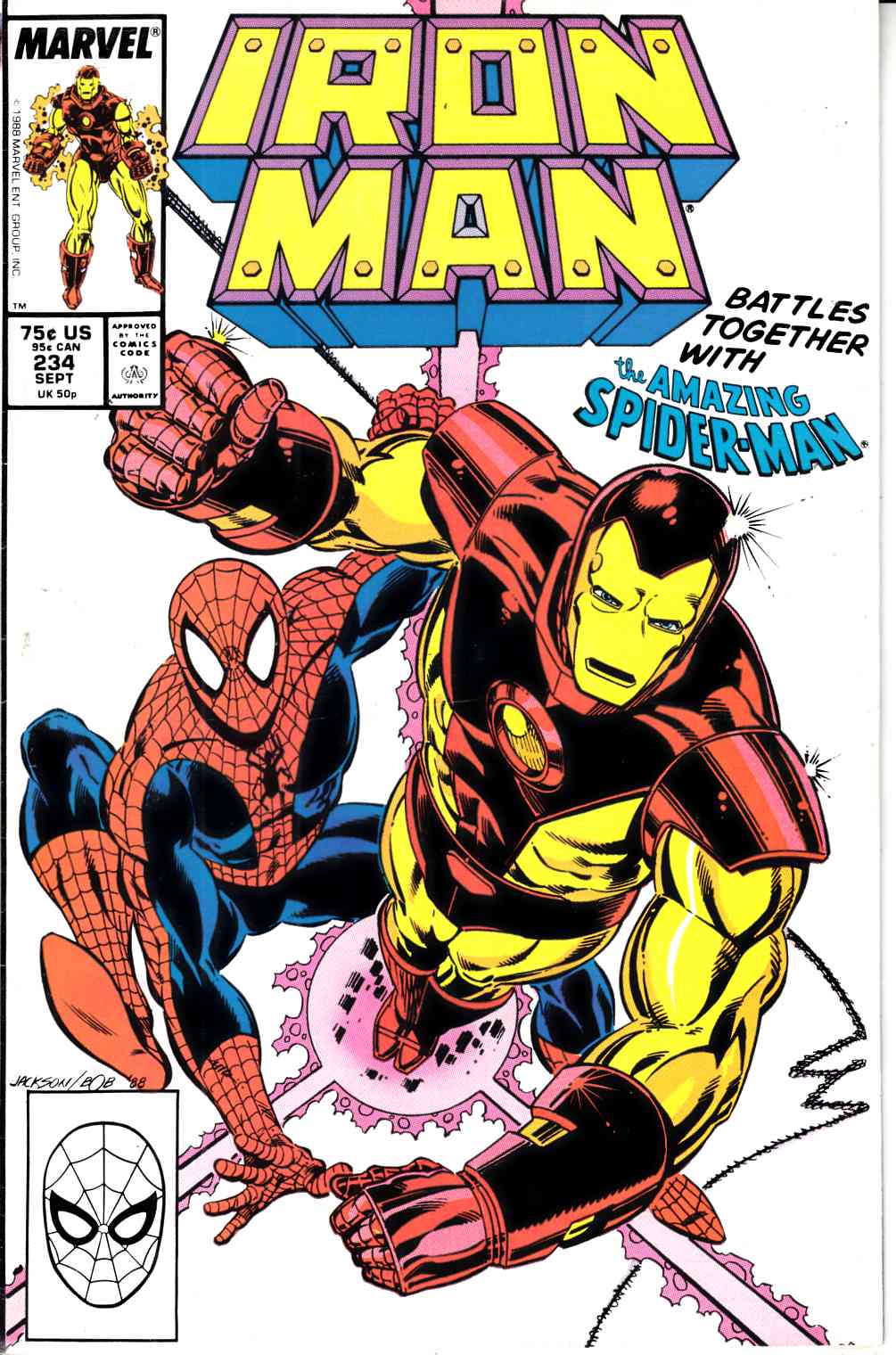 Iron Man #234 Very Fine (8.0) [Marvel Comic] THUMBNAIL