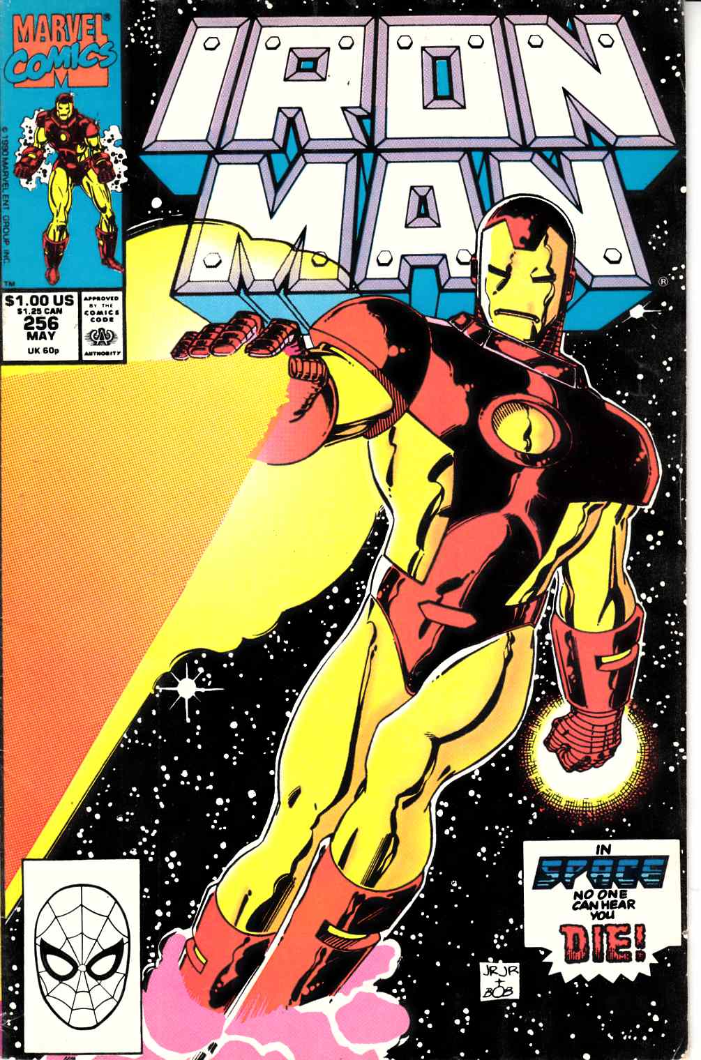 Iron Man #256 Fine (6.0) [Marvel Comic] LARGE