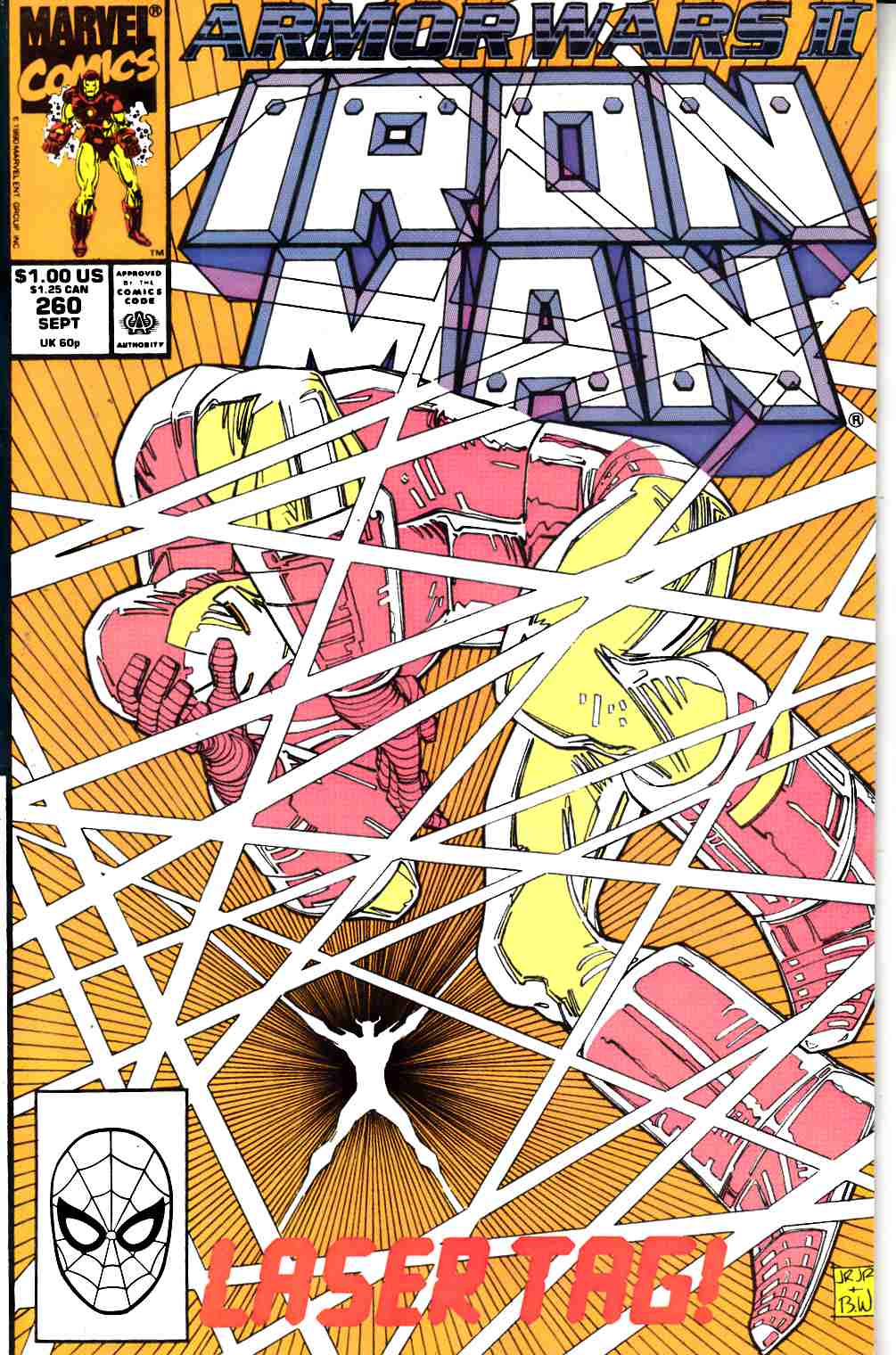 Iron Man #260 Very Fine (8.0) [Marvel Comic] LARGE