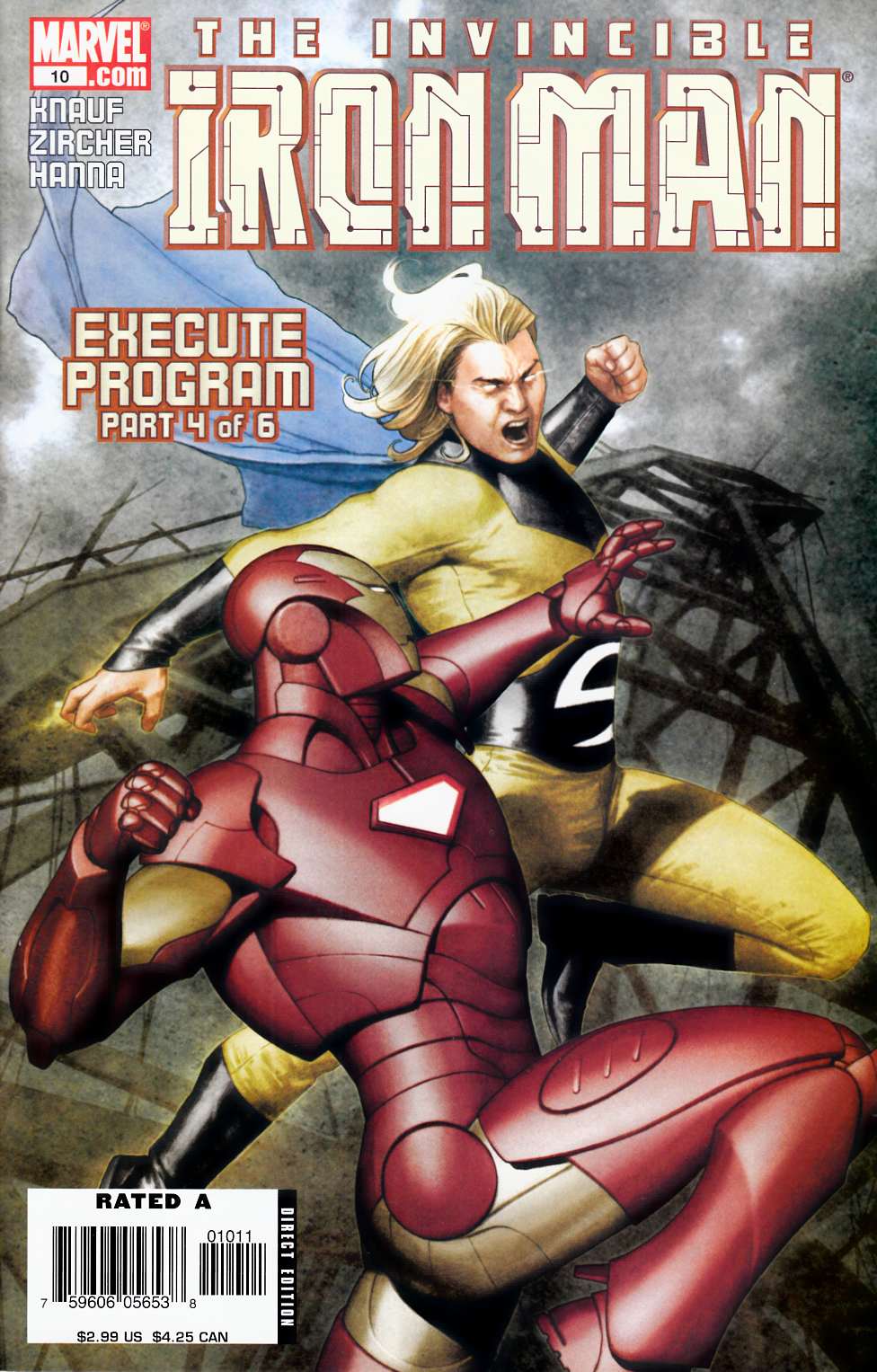 Iron Man #10 Very Fine (8.0) [Marvel Comic] THUMBNAIL