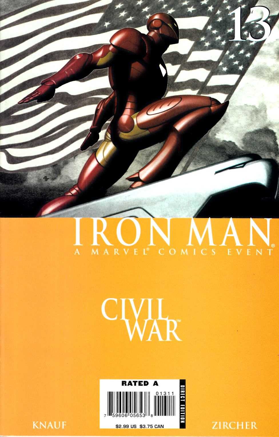 Iron Man #13 Very Fine (8.0) [Marvel Comic] THUMBNAIL