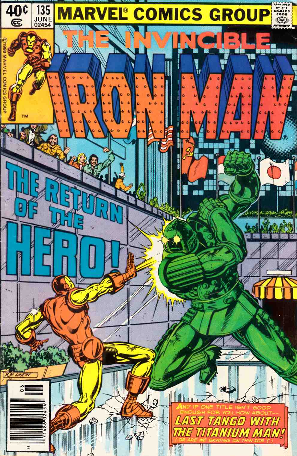 Iron Man #135 Newsstand Edition Fine (6.0) [Marvel Comic] THUMBNAIL